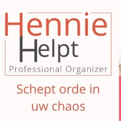 Hennie Helpt Professional organizer/ Opruimcoach